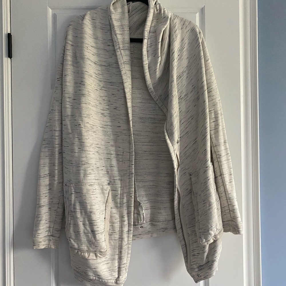 Aritzia Wilfred Cream Cardigan